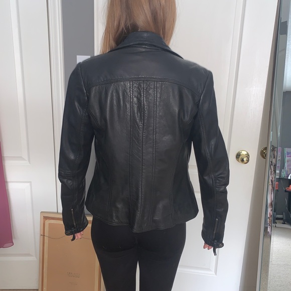 Danier leather - genuine leather jacket 2 - Picture 4 of 7